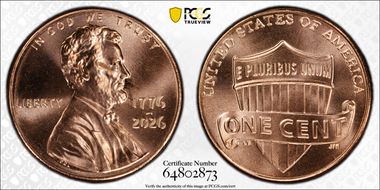 2026 1C 1776-2026 First Strike MS69RD