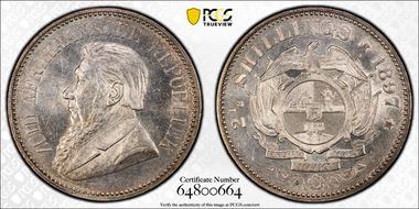 1897 2 1/2S KM-7  Ag MS62