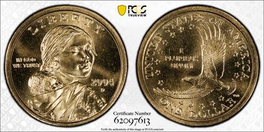 2004-D SAC$1 MS66