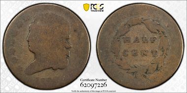 1828 1/2C 12 Stars PO1BN