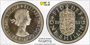 1953 Shil S-4139 English Rev PR65CAM