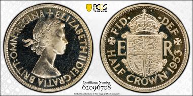 1953 1/2 Cr S-4137A PR64