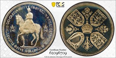 1953 Crown S-4136 Coronation PR65CAM