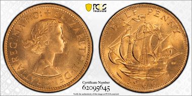 1966 1/2D S-4158 MS66RD