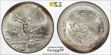 1999-Mo Onza Libertad Ag MS67