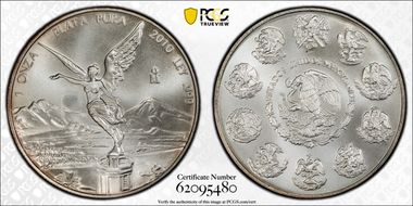 2010-Mo Onza Libertad Ag MS67