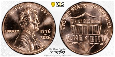 2026-D 1C 1776-2026 First Strike MS67RD
