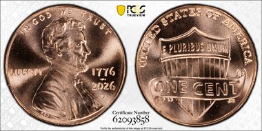 2026-D 1C 1776-2026 First Strike MS67RD