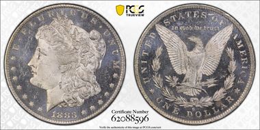 1883-O $1 MS65DMPL