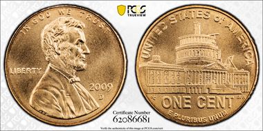 2009-D 1C Lincoln-Presidency Satin Finish SP69RD