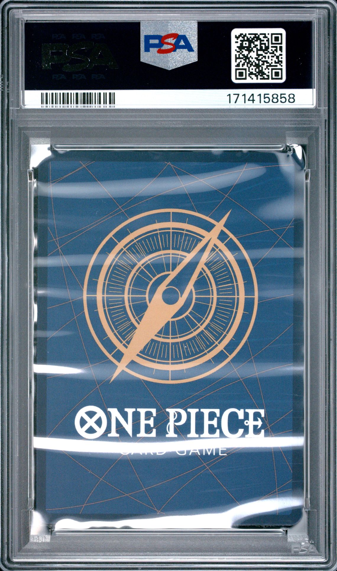 2024 One Piece Promos Monkey D. Luffy #043 (Convention Exclusive) Gem Mt 10 back view - PSA certificate #171415858