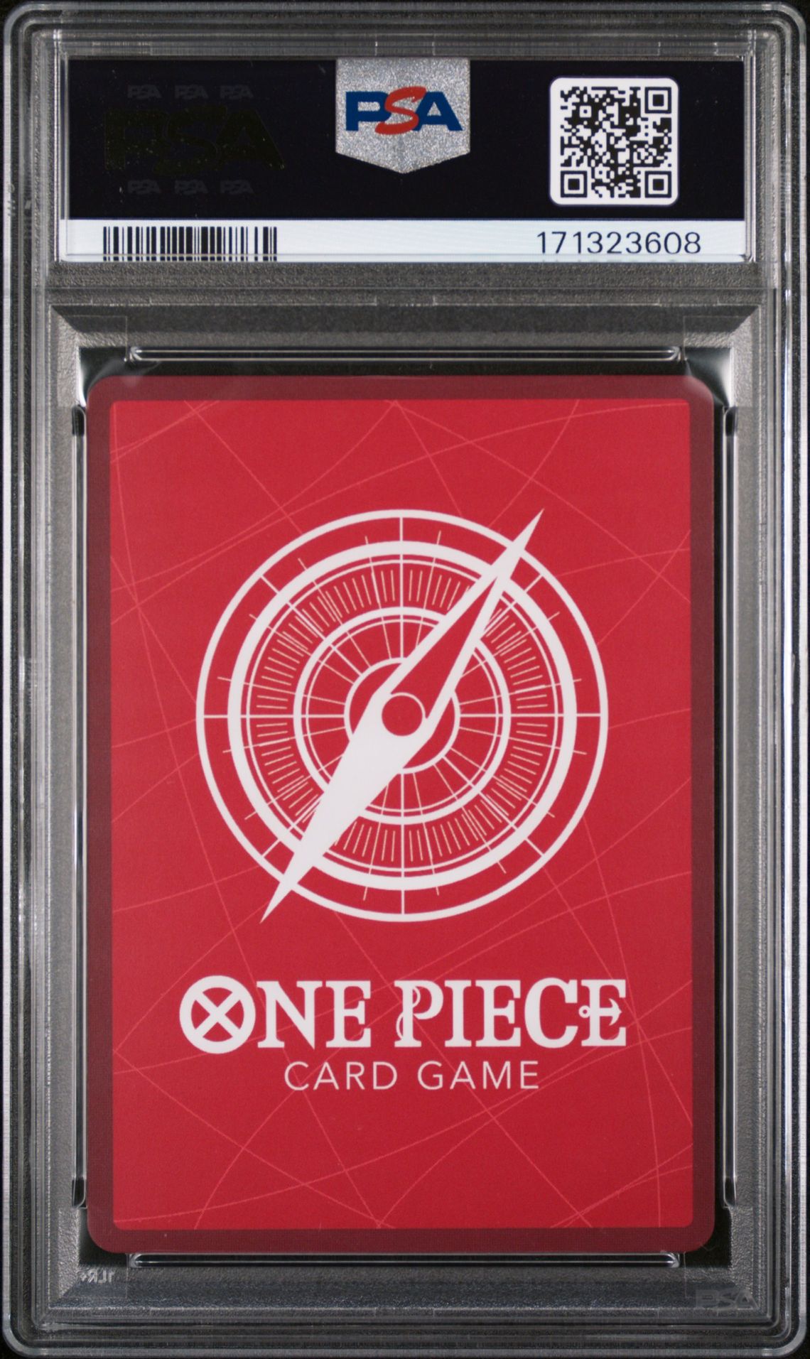 2026 One Piece Op15-Eb04-Adventure On Kami's Island Monkey D. Luffy #098 (Alternate Art) Gem Mt 10 back view - PSA certificate #171323608