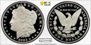 2025-S $1 Morgan Dollar PR70DCAM