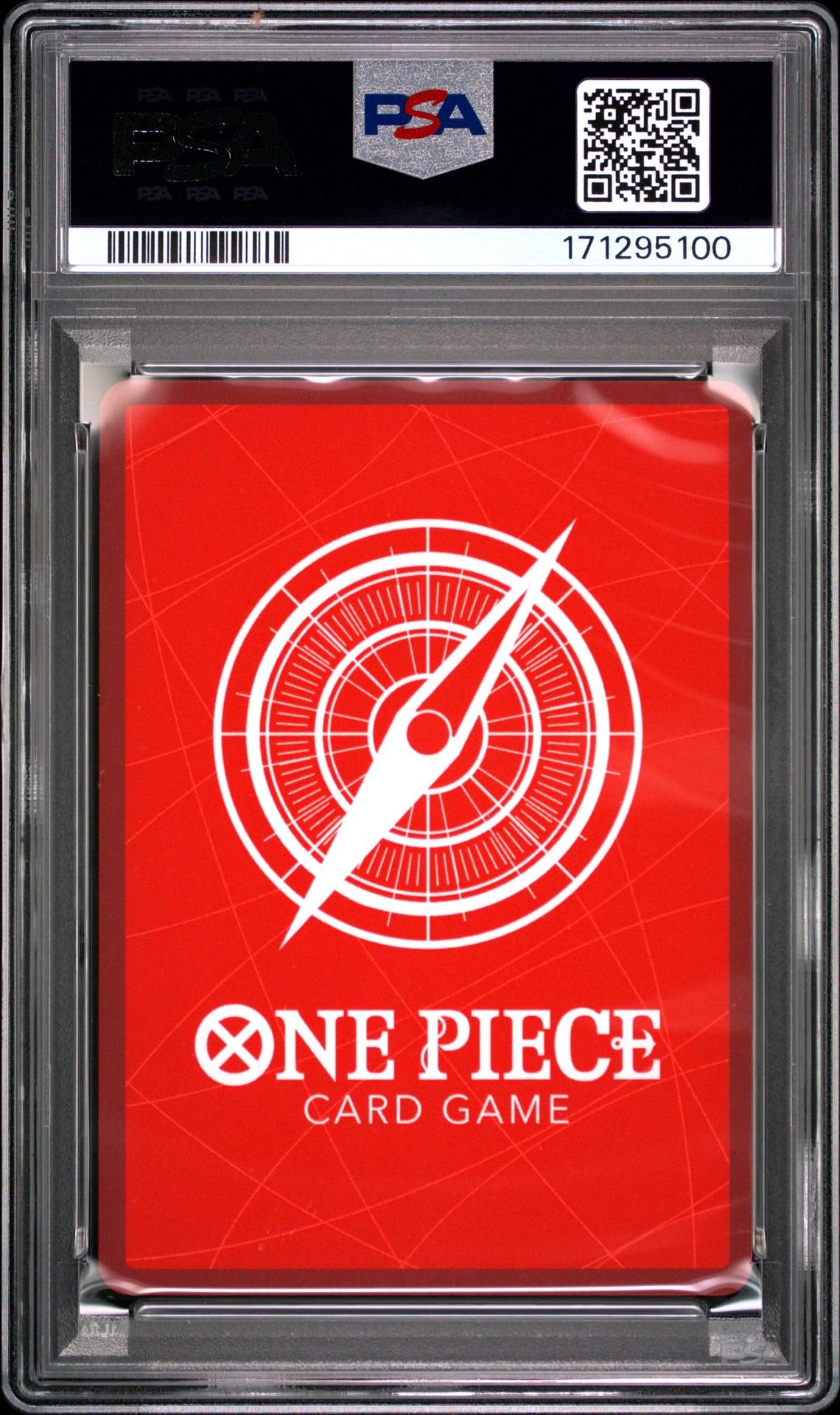 2026 One Piece Op15-Eb04-Adventure On Kami's Island Rebecca #039 (Alternate Art) Gem Mt 10 back view - PSA certificate #171295100