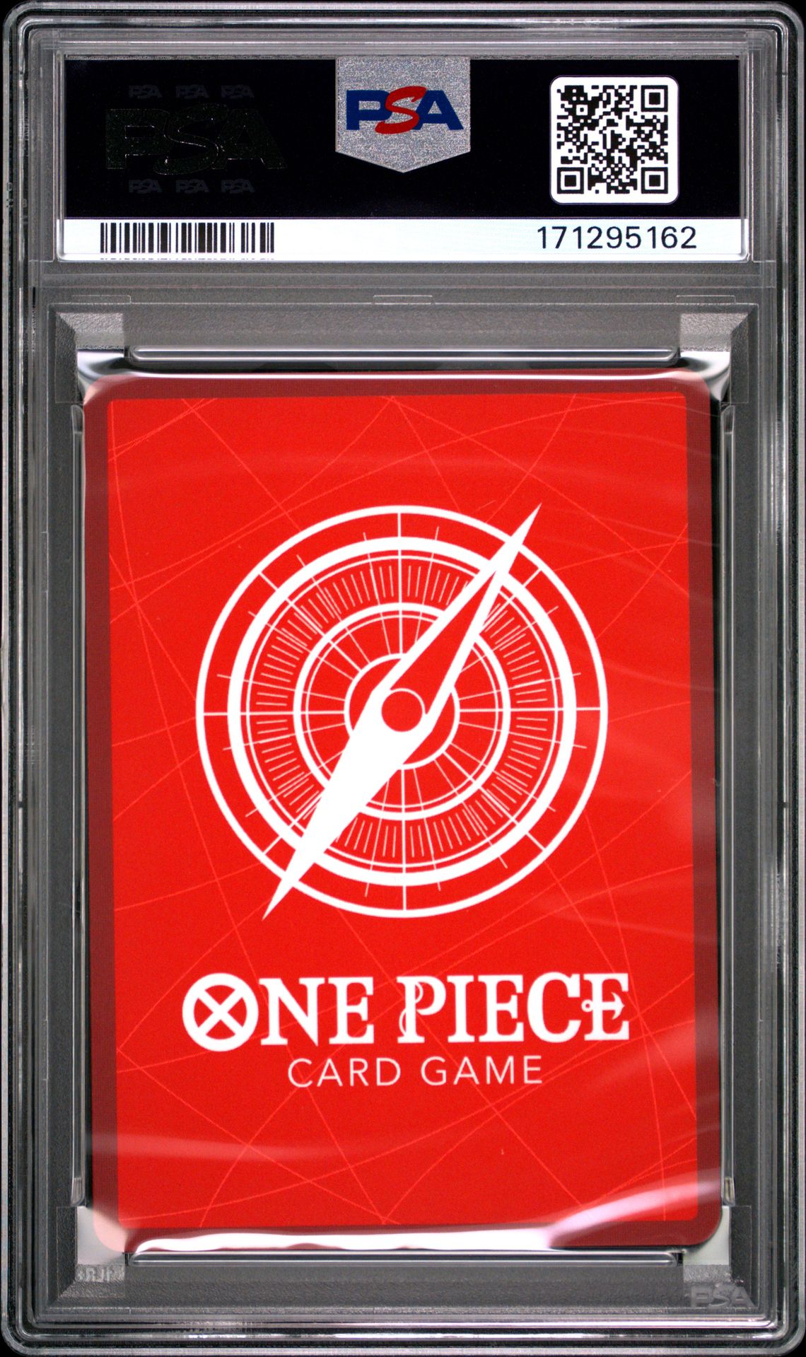 2026 One Piece Op15-Eb04-Adventure On Kami's Island Monkey D. Luffy #098 (Alternate Art) Gem Mt 10 back view - PSA certificate #171295162
