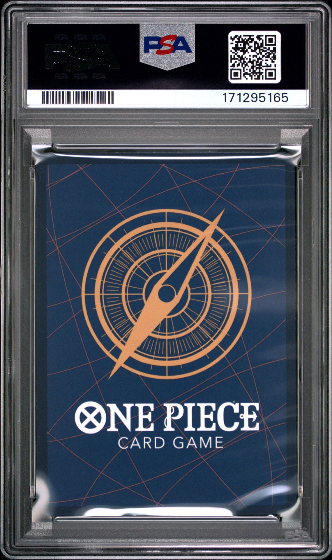 2024 One Piece Op08-Two Legends Portgas D. Ace #013 (Special Alternate Art) Gem Mt 10 back view - PSA certificate #171295165