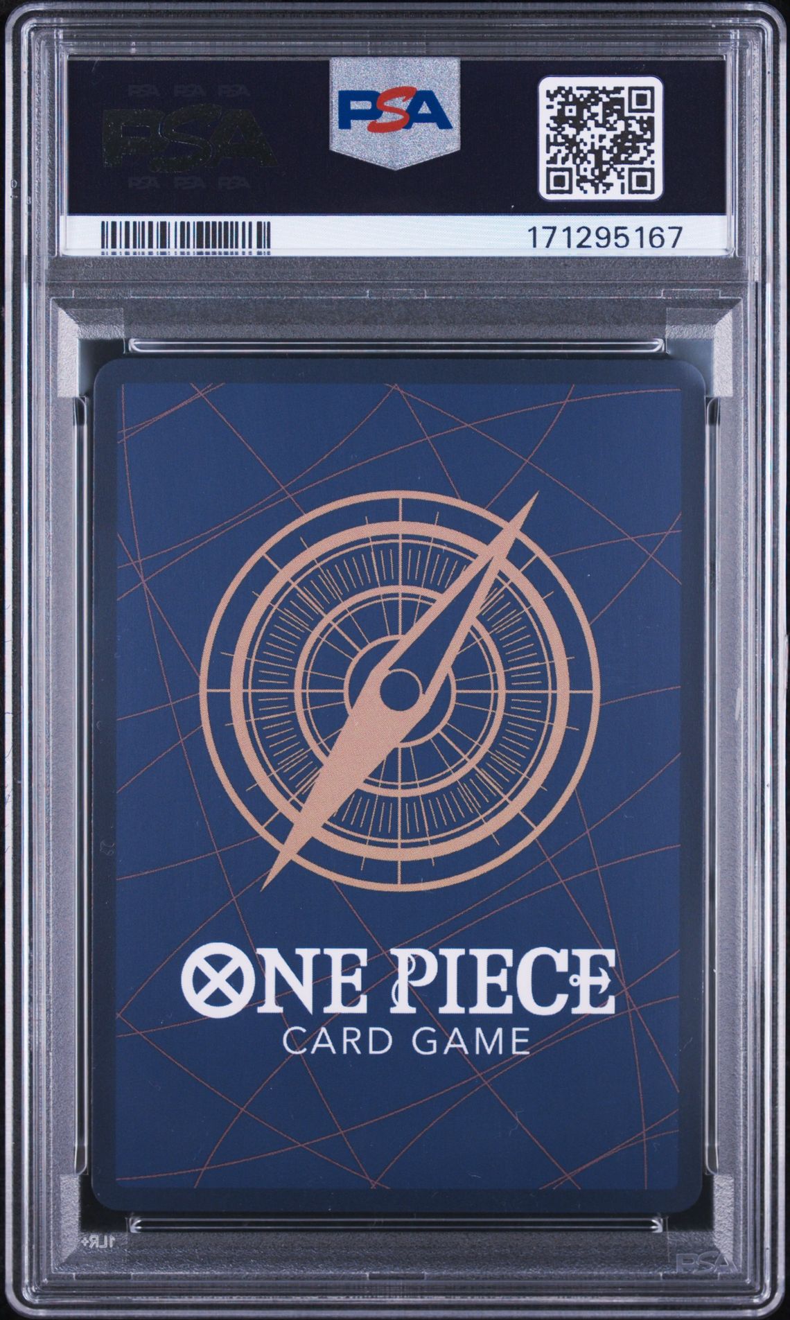 2026 One Piece Op14-Eb04-The Azure Sea's Seven Kid & Killer #003 (Special Alternate Art) Gem Mt 10 back view - PSA certificate #171295167