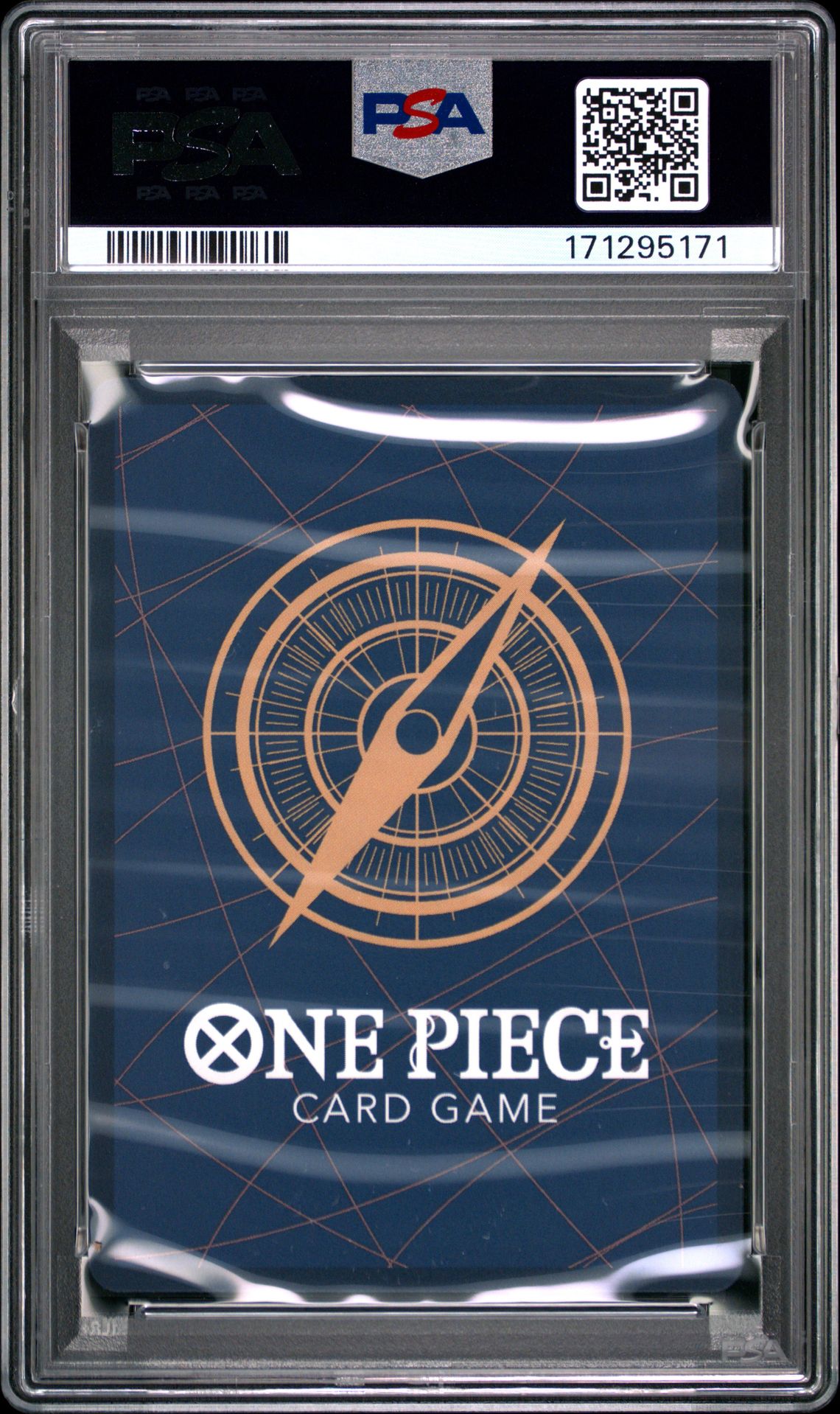 2026 One Piece Op15-Eb04-Adventure On Kami's Island Roronoa Zoro #113 (Alternate Art) Gem Mt 10 back view - PSA certificate #171295171