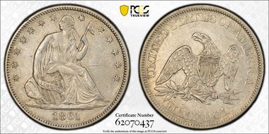 1861 50C N1
