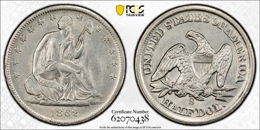 1862-S 50C N1