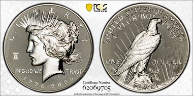 2026-P $1 Morgan Dollar Rev PR w/ Liberty Bell 250 Privy First Strike PR69