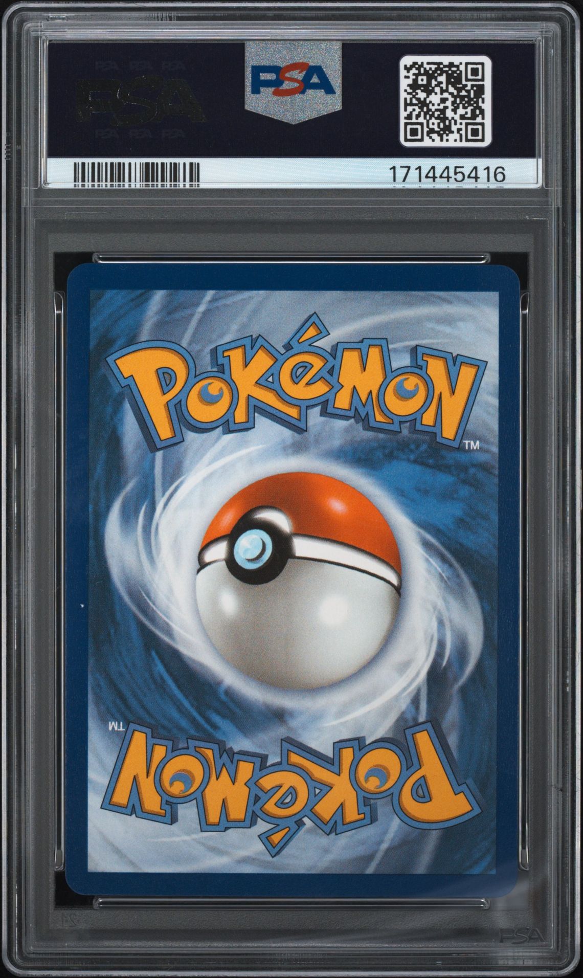 2026 Pokemon Mep En-Me Black Star Promo Mega Lucario Ex #033 (Asc Premium Poster Coll) Gem Mt 10 back view - PSA certificate #171445416