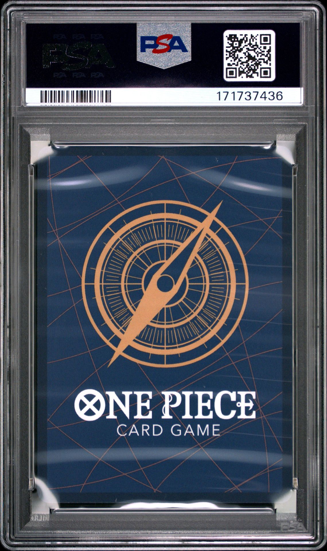 2026 One Piece Op15-Eb04-Adventure On Kami's Island Monkey D. Luffy #061 Gem Mt 10 back view - PSA certificate #171737436