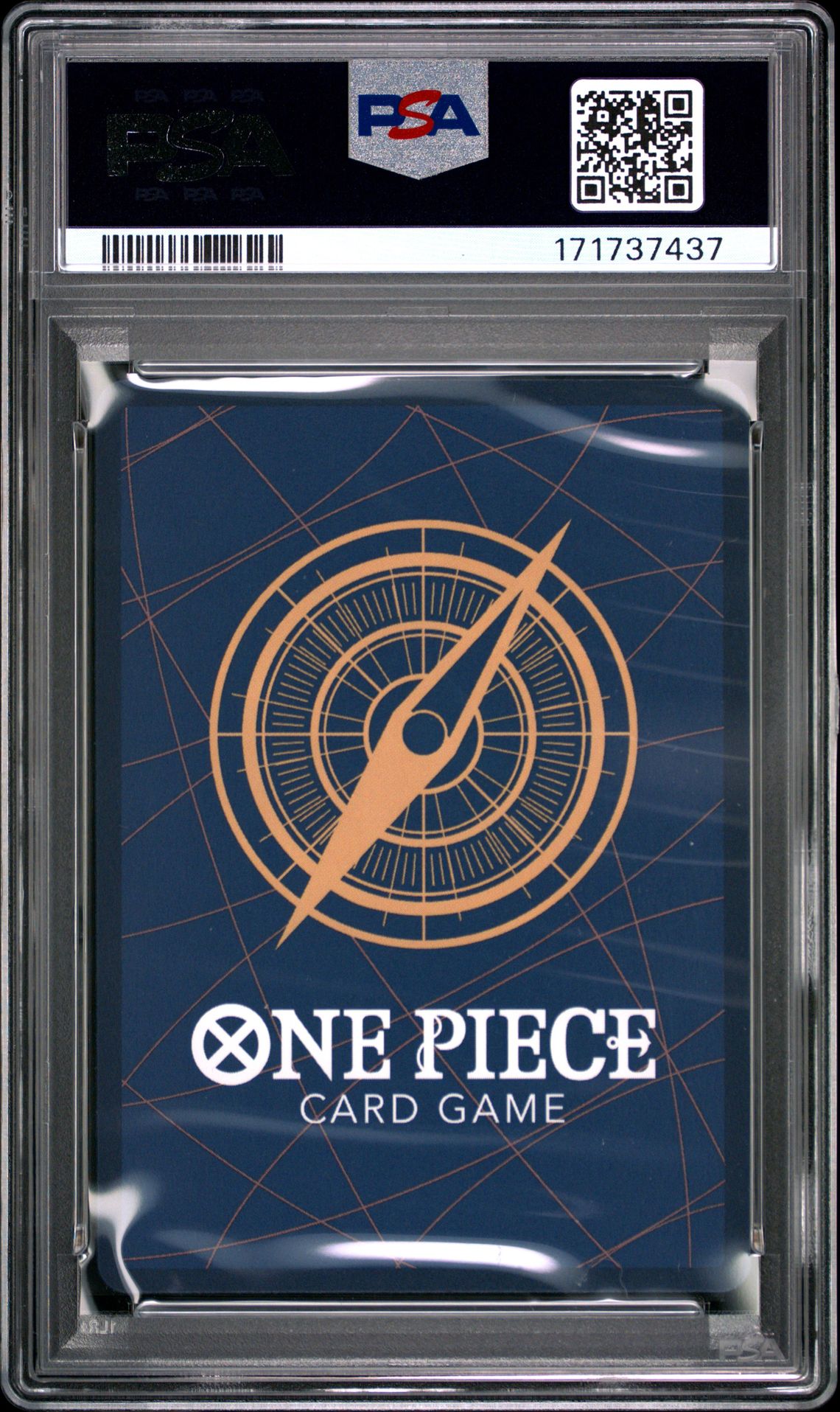 2026 One Piece Op15-Eb04-Adventure On Kami's Island Monkey D. Luffy #119 Gem Mt 10 back view - PSA certificate #171737437
