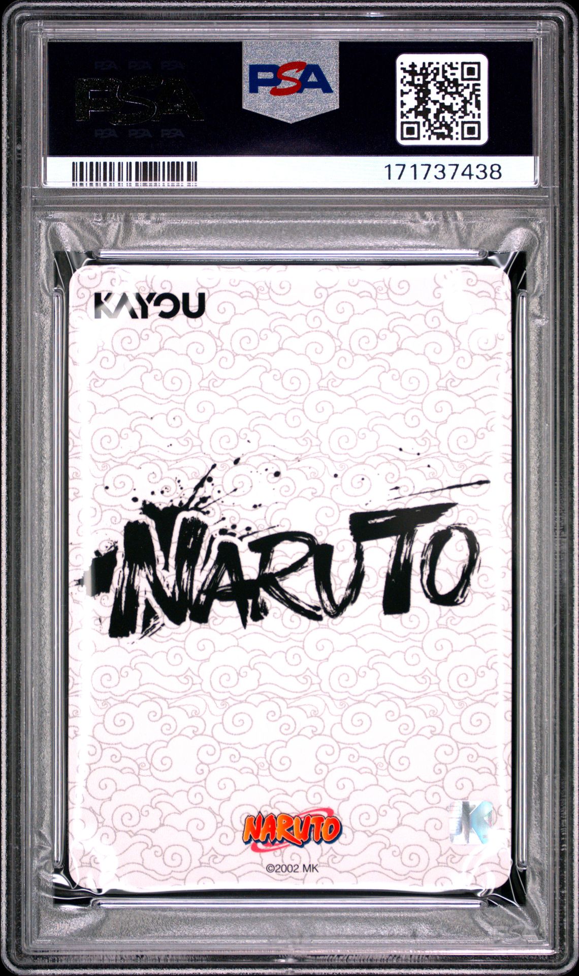 2025 Kayou Naruto Smriti Collectible Card Nrsa02-Chapter Jin English Series 2 Bp Shikamaru Nara #004L4 Gem Mt 10 back view - PSA certificate #171737438