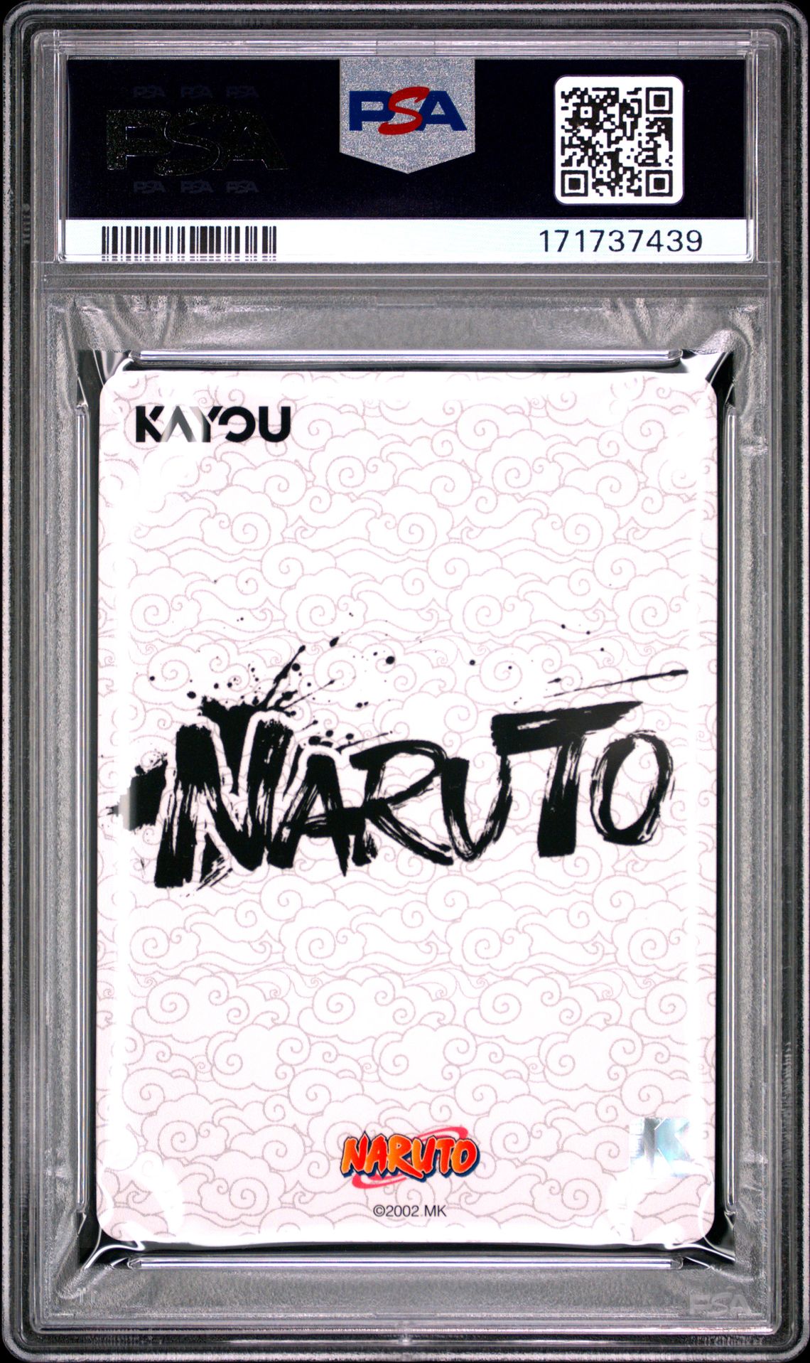 2025 Kayou Naruto Smriti Collectible Card Nrsa02-Chapter Jin English Series 2 Bp Kiba Inuzuka #006L4 Gem Mt 10 back view - PSA certificate #171737439
