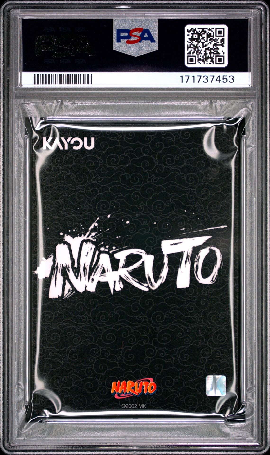 2025 Kayou Naruto Smriti Collectible Card Nrsa02-Chapter Jin English Series 2 Sp Hinata Hyuga #001L5 Gem Mt 10 back view - PSA certificate #171737453