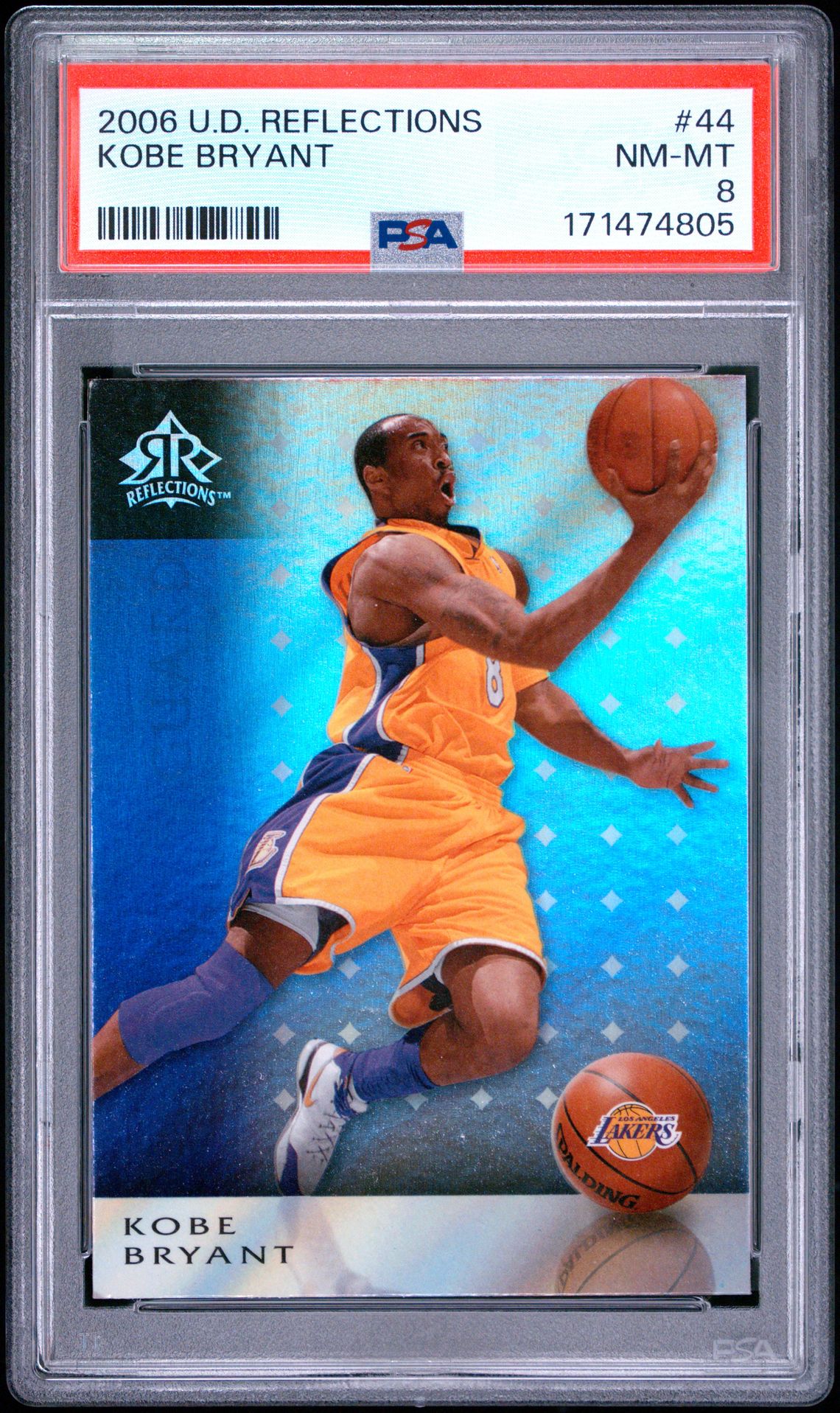 2006 Upper Deck Reflections Kobe Bryant #44 Nm-Mt 8 front