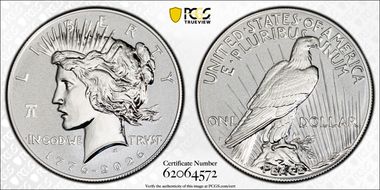 2026-P $1 Peace Dollar Rev PR w/ Liberty Bell 250 Privy PR69