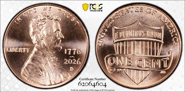 2026-D 1C 1776-2026 MS66RD