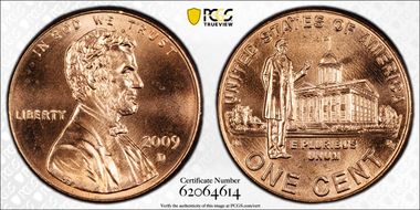 2009-D 1C Lincoln-Professional MS65RD