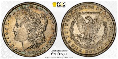 1880-O $1 AU55