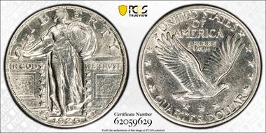 1929-D 25C N1