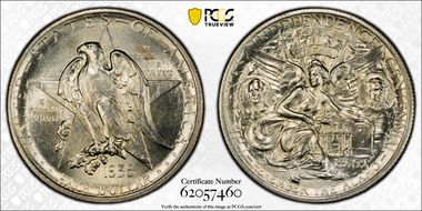 1935 50C Texas MS66