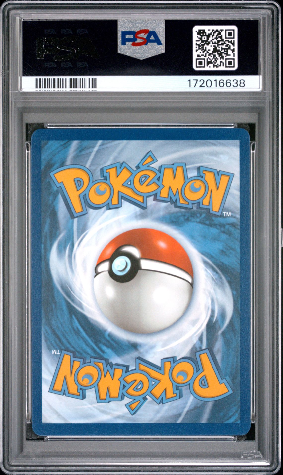 2025 Pokemon Dri En-Destined Rivals Rocket's Mewtwo Ex #240 (Hyper Rare) Gem Mt 10 back view - PSA certificate #172016638