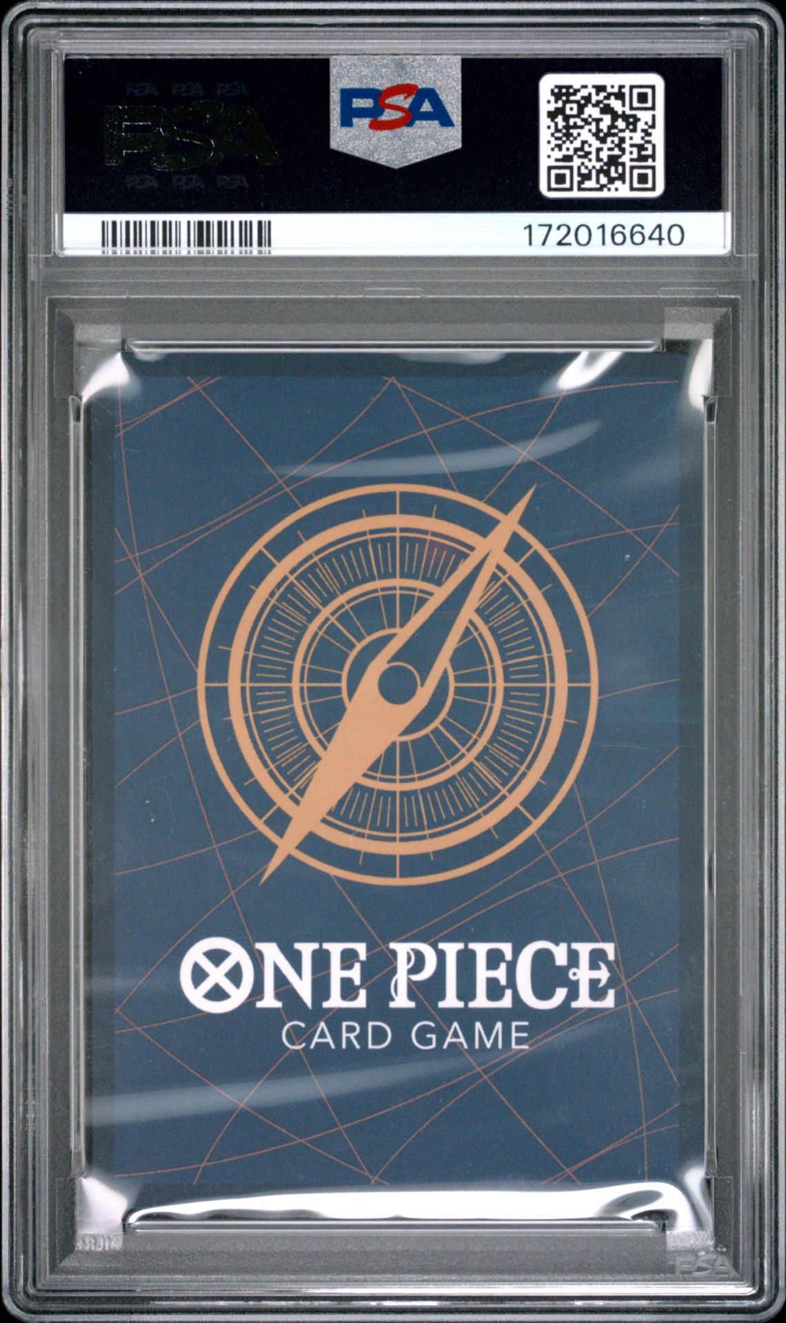 2025 One Piece Op12-Legacy Of The Master Nico Robin #087 (Alternate Art) Gem Mt 10 back view - PSA certificate #172016640