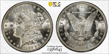 1882-CC $1 MS64