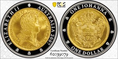 2007 $1 Portuguese Johanna PR69DCAM