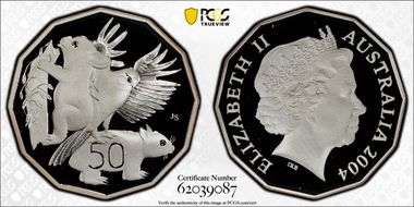 2004 50C Student Design Silver PR69DCAM