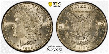 1883-S $1 MS64