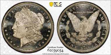 1890-CC $1 MS65DMPL