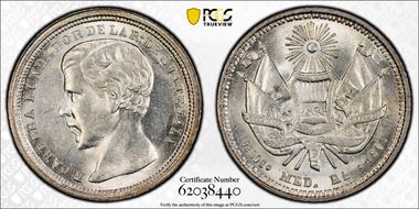 1869 1/2 R MS64