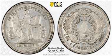 1895 25C AU58