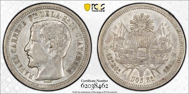1863 R 2 R AU50