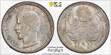 1865 R 1/2 R MS65