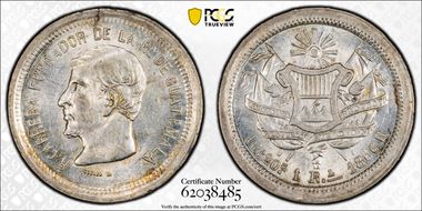 1866 R Real AU58